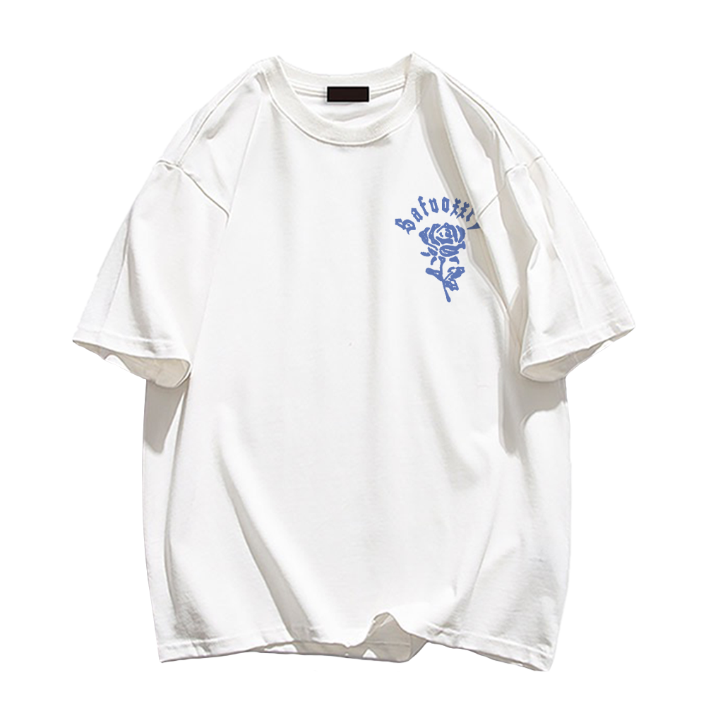 Simple Rose Letters T-Shirt