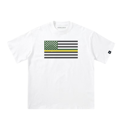 ART IN WAR Silent Stripes – Altered States Tee Details