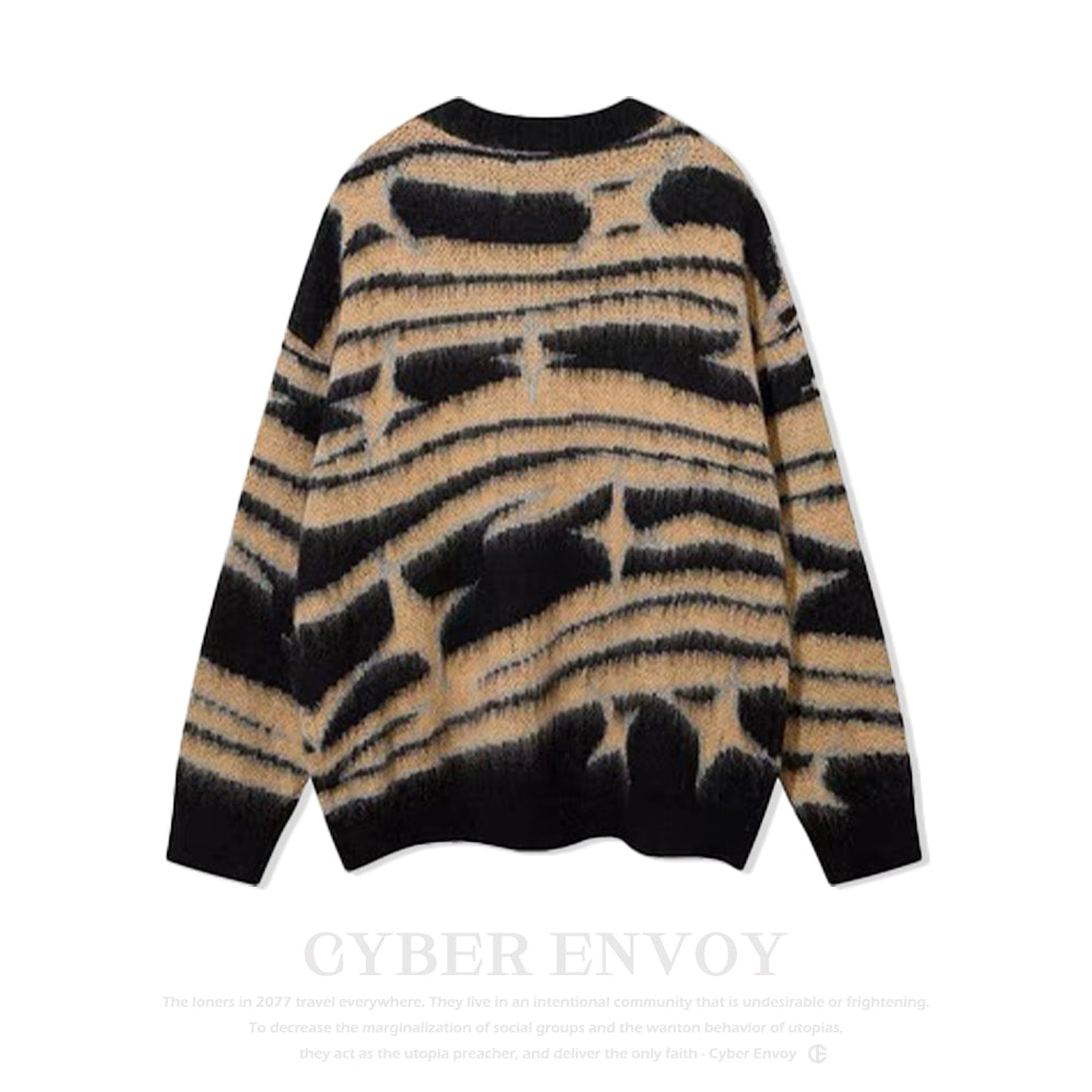 High Street lines Star Sweater
