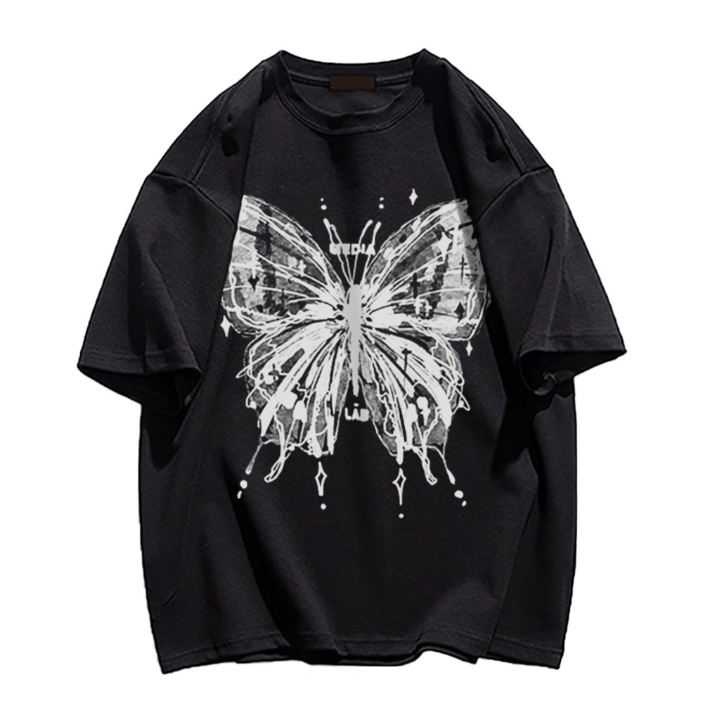 Ink Painting Butterfly T-Shirt