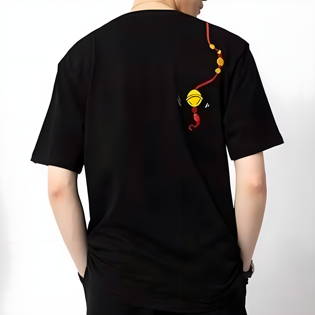 Japanese Lion Embroidered T-shirt