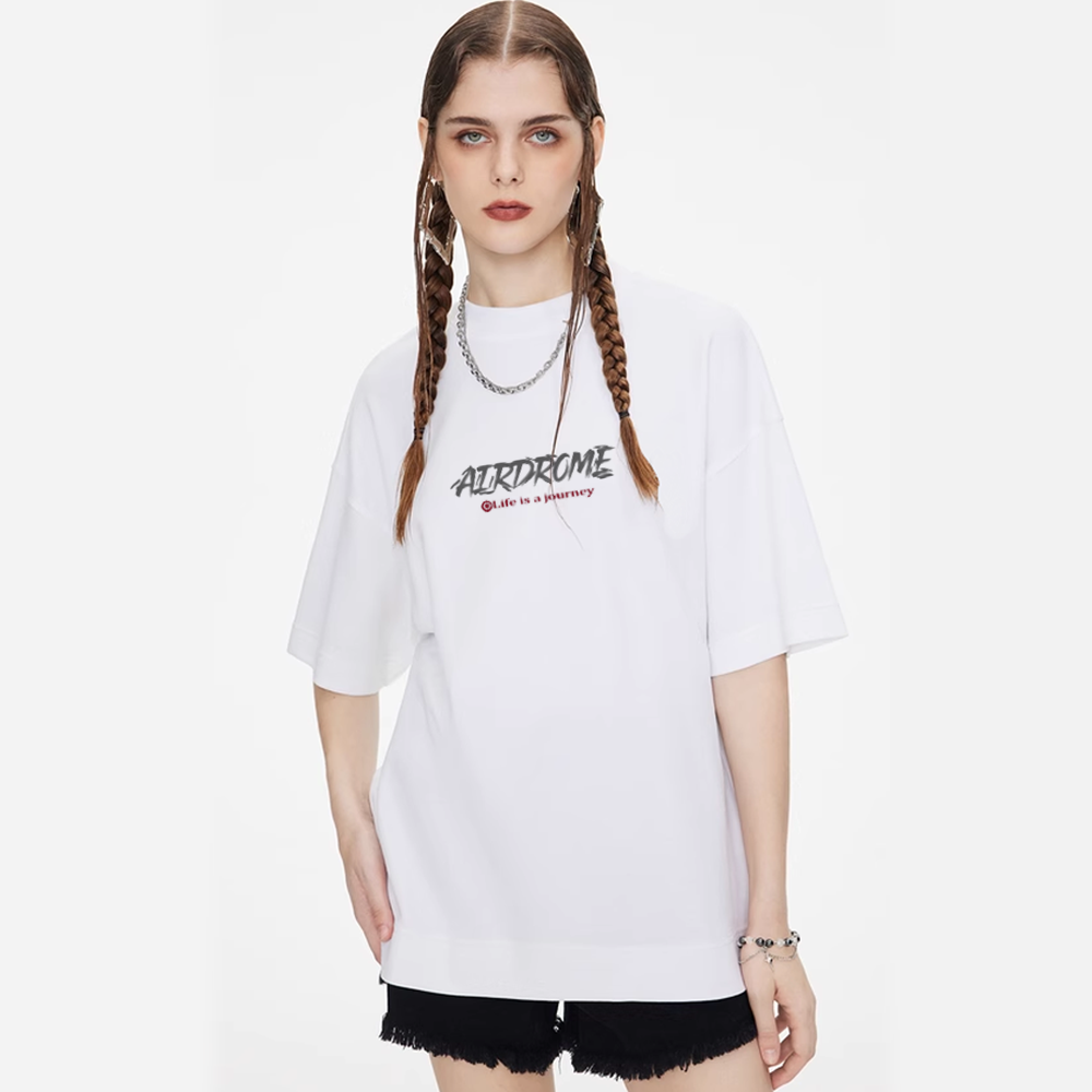 Urban Hip Hop Skull Graphic T-Shirt