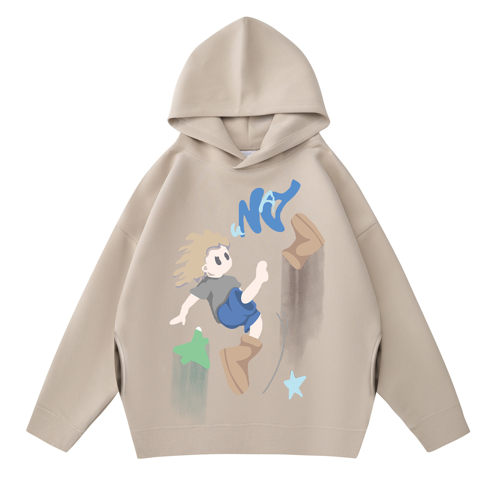 AG Naughty Cartoon Boys Hoodie