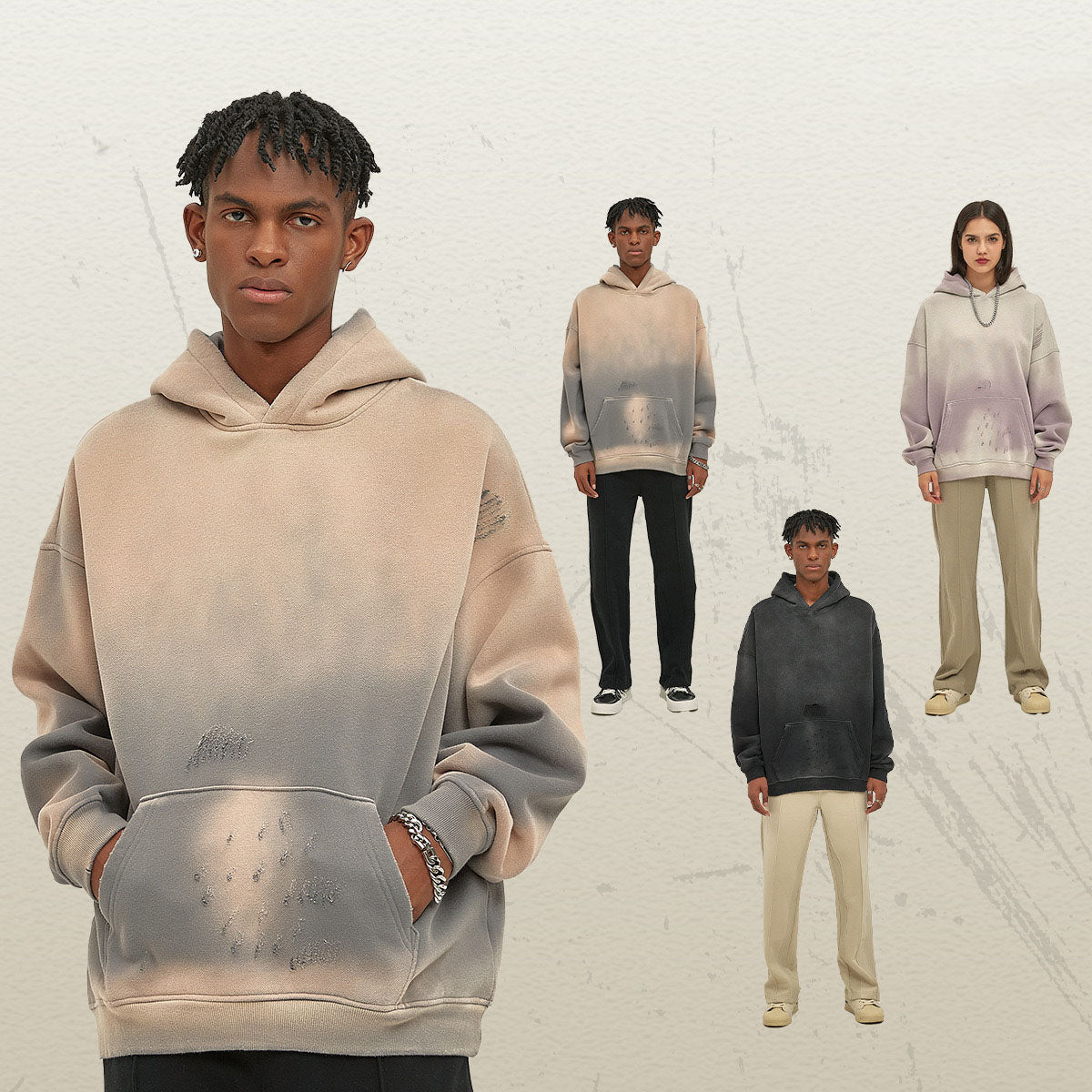 AG Make Old Edges 360g Hoodie