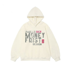 AG American Retro Street Letter Style Hoodie