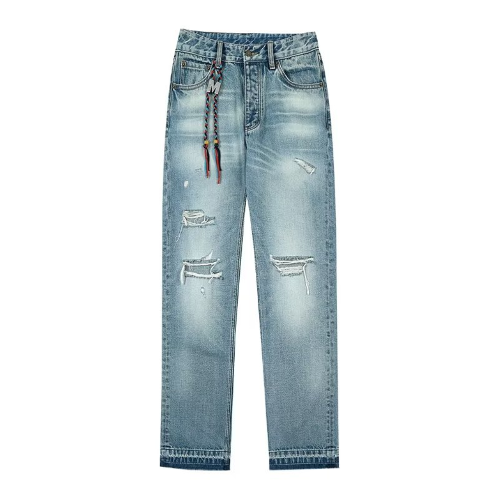 High Street M Ripped Jeans