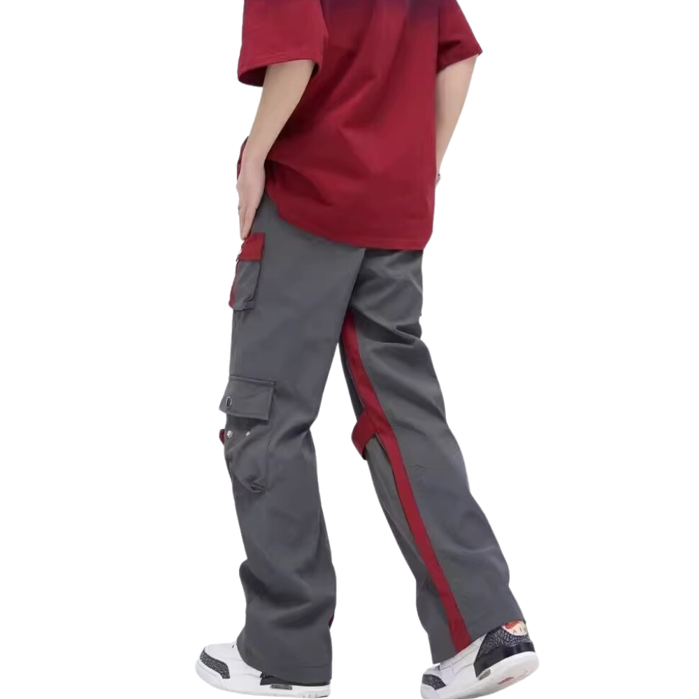 High Street Multi-Pocket Functional Cargo Pants