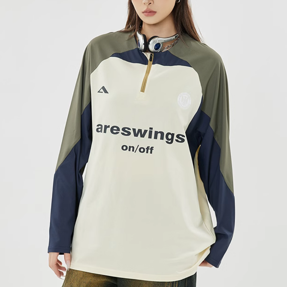 Athletic Tight Half Zip Sweatshirt