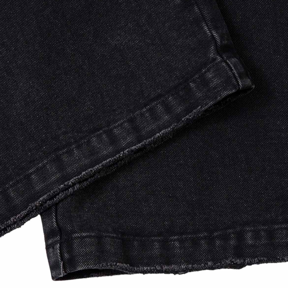 BAGGOUT 75" Cargo Black Baggy Jeans