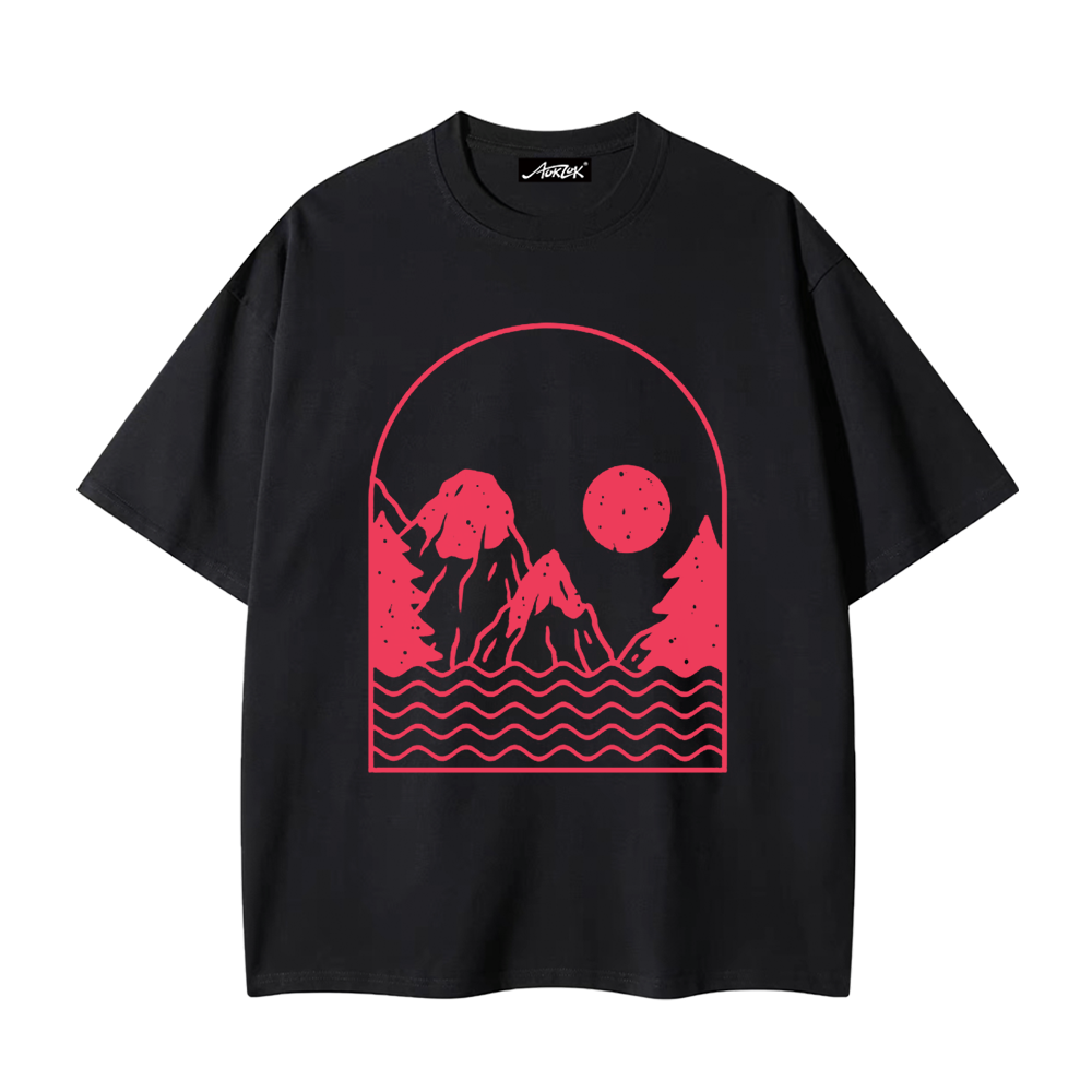 Casual Nature Scenery T-shirt
