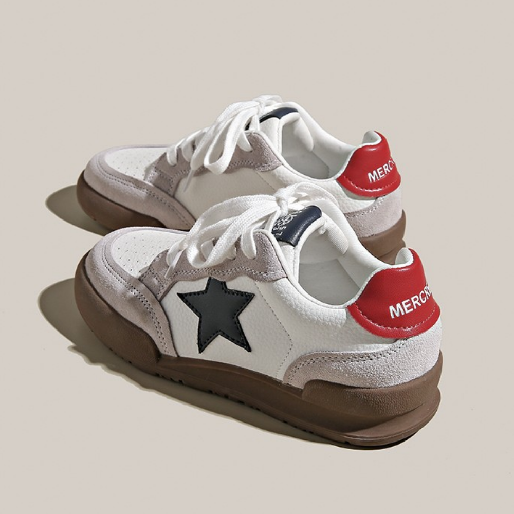 Women's Thick Sole Star Sneakers