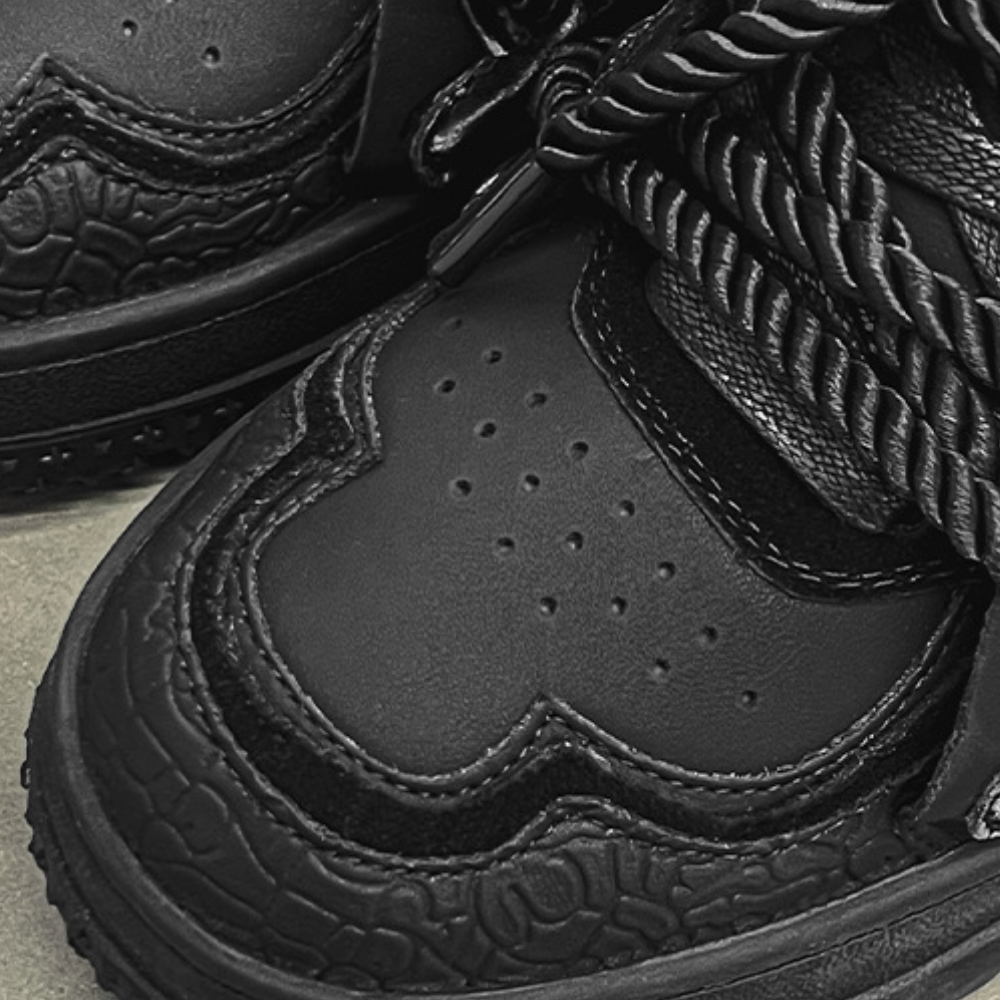 Plum Black Warrior Sneaker
