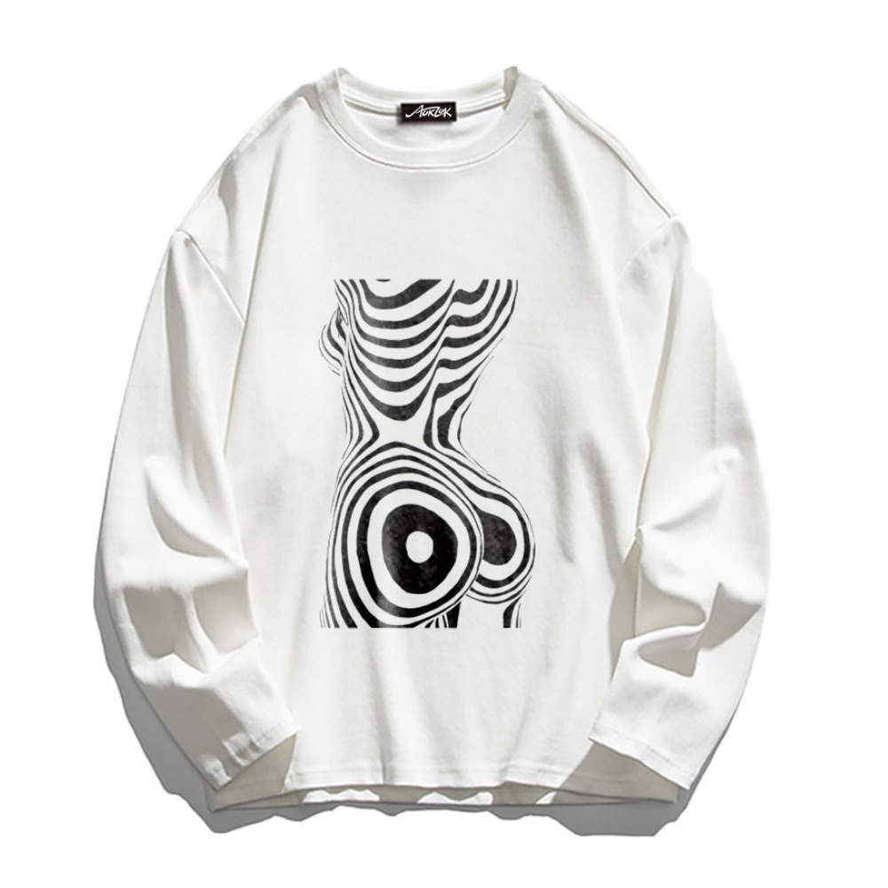 Sexy Portrait Baby Long Sleeve Shirt