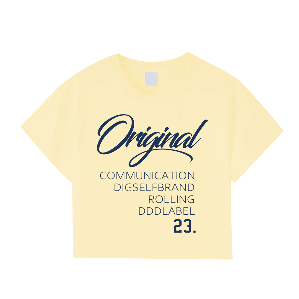 Women's Hot Girl Letter T-shirt