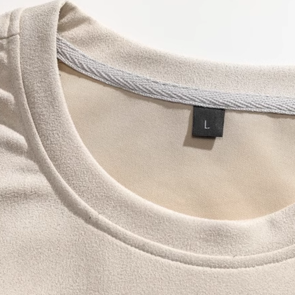 Simple W letter Print T-shirt