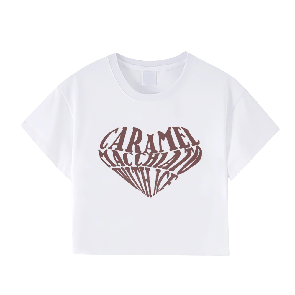 Women's Heart Letters T-shirt