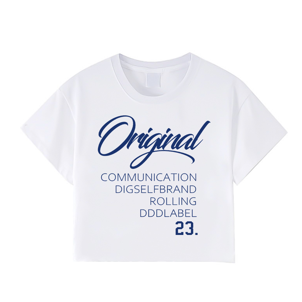 Women's Hot Girl Letter T-shirt