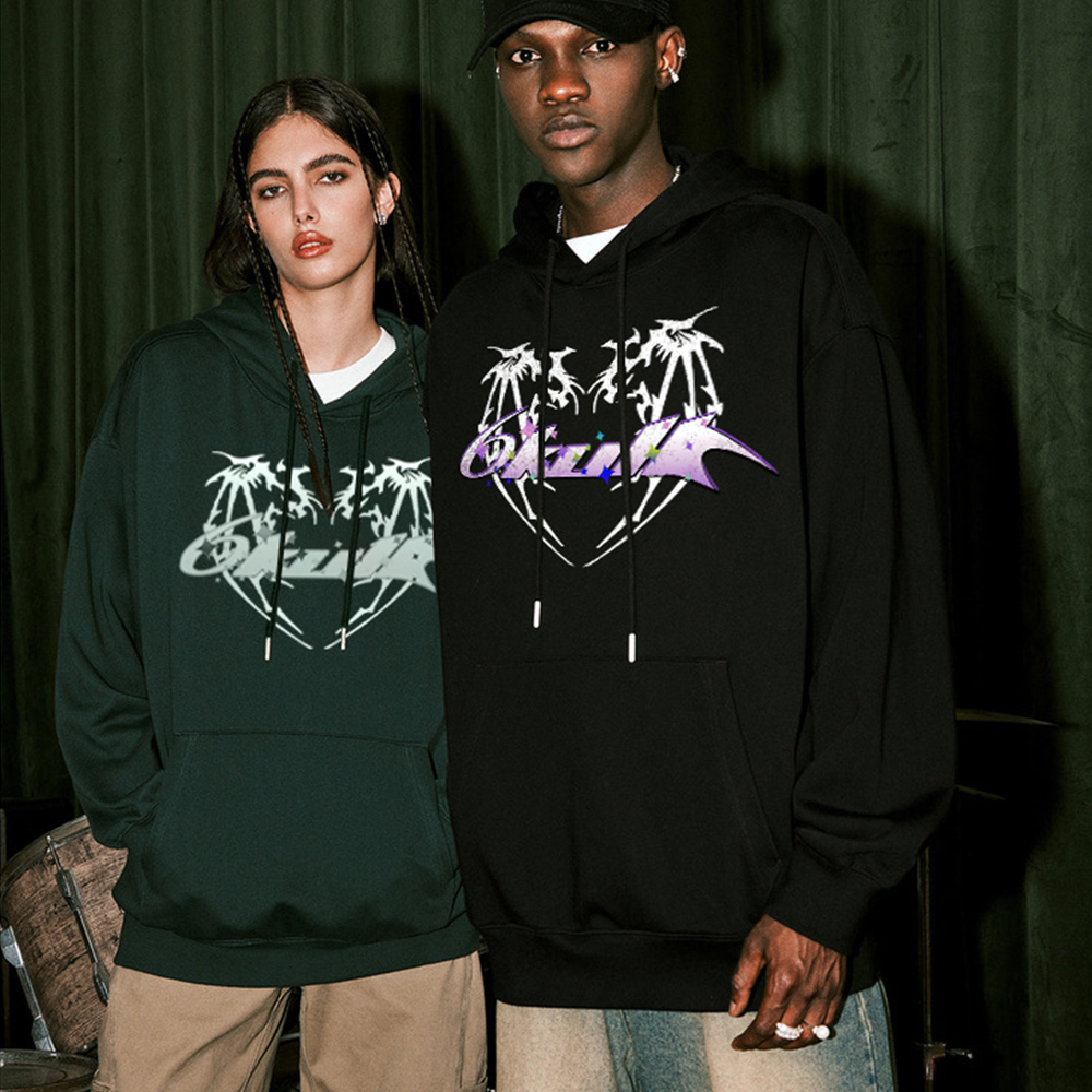 6Kull Dark Heart Wings Hoodie