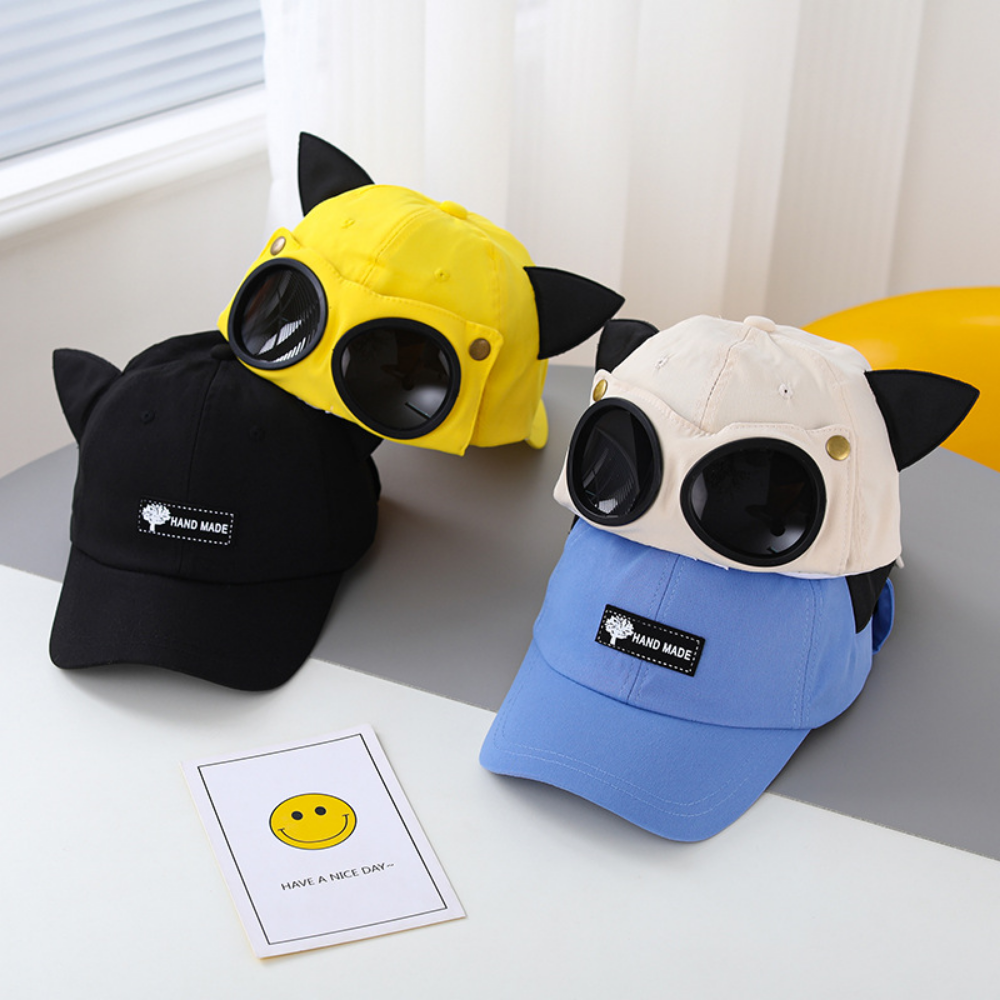 Cute Cat Ears Aviator Hat