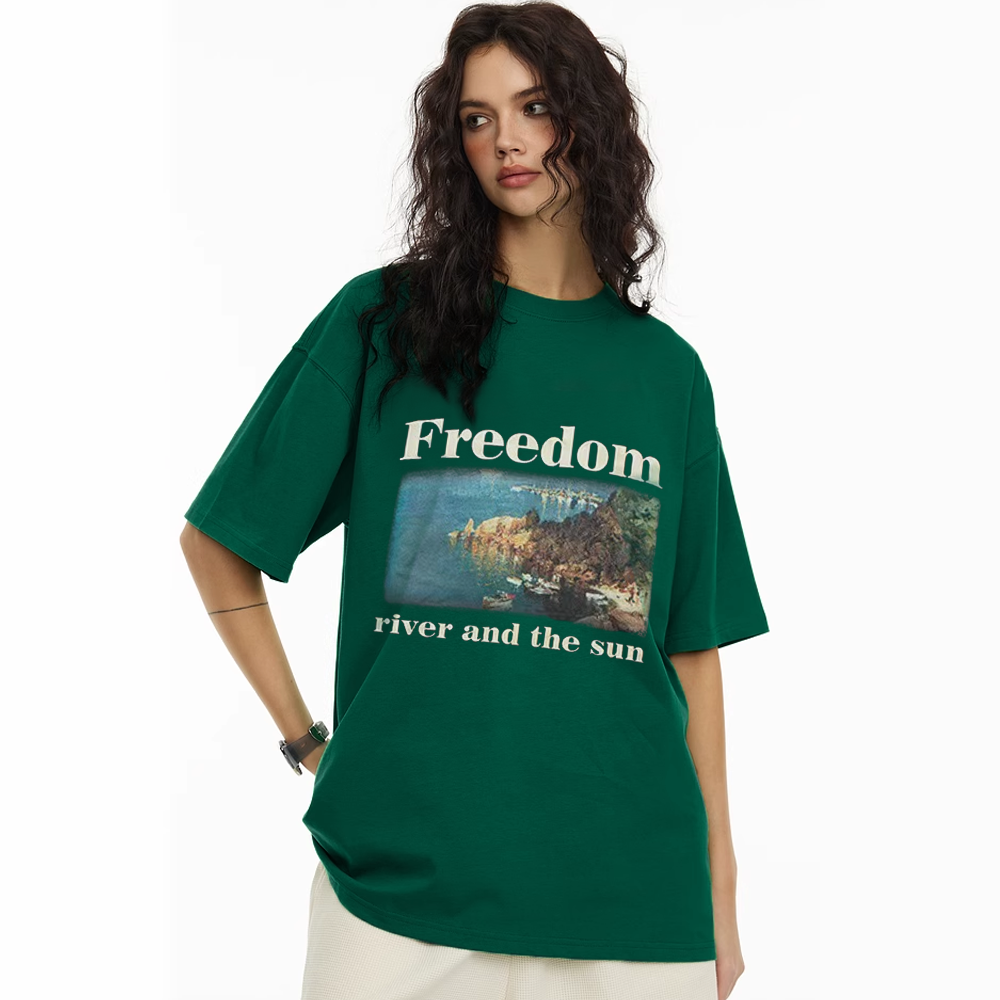 Freedom Vacation Photos T-Shirt
