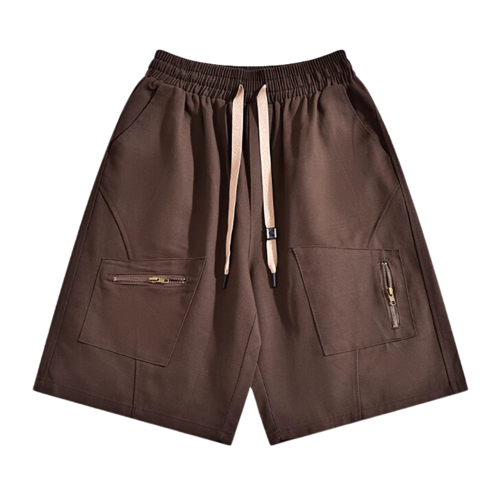 Vintage Japanese Zip Cargo Shorts