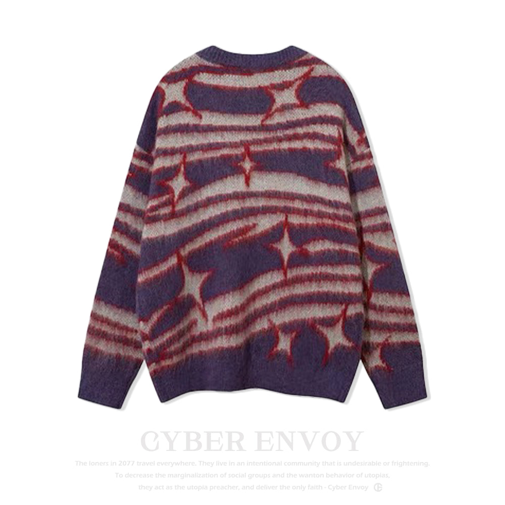 High Street lines Star Sweater