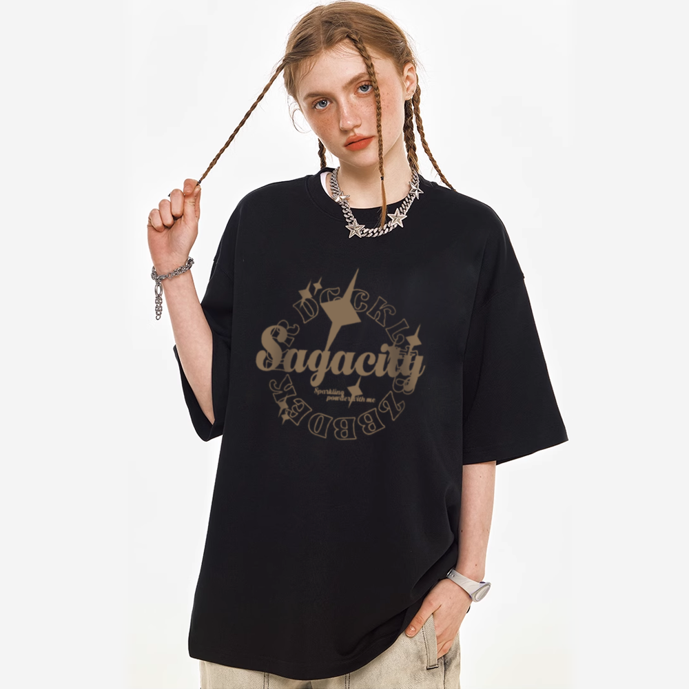 Retro "Sagacity" Graphic T-shirt