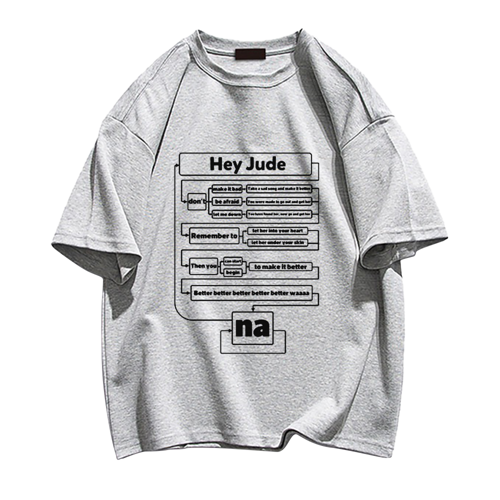 Hey Judy Lyrics Process T-Shirt