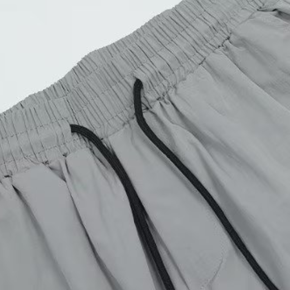 Street Side Zip Drawstring Sweatpants