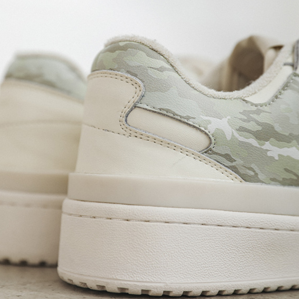 Preppy Wheat Ear Print Sneaker