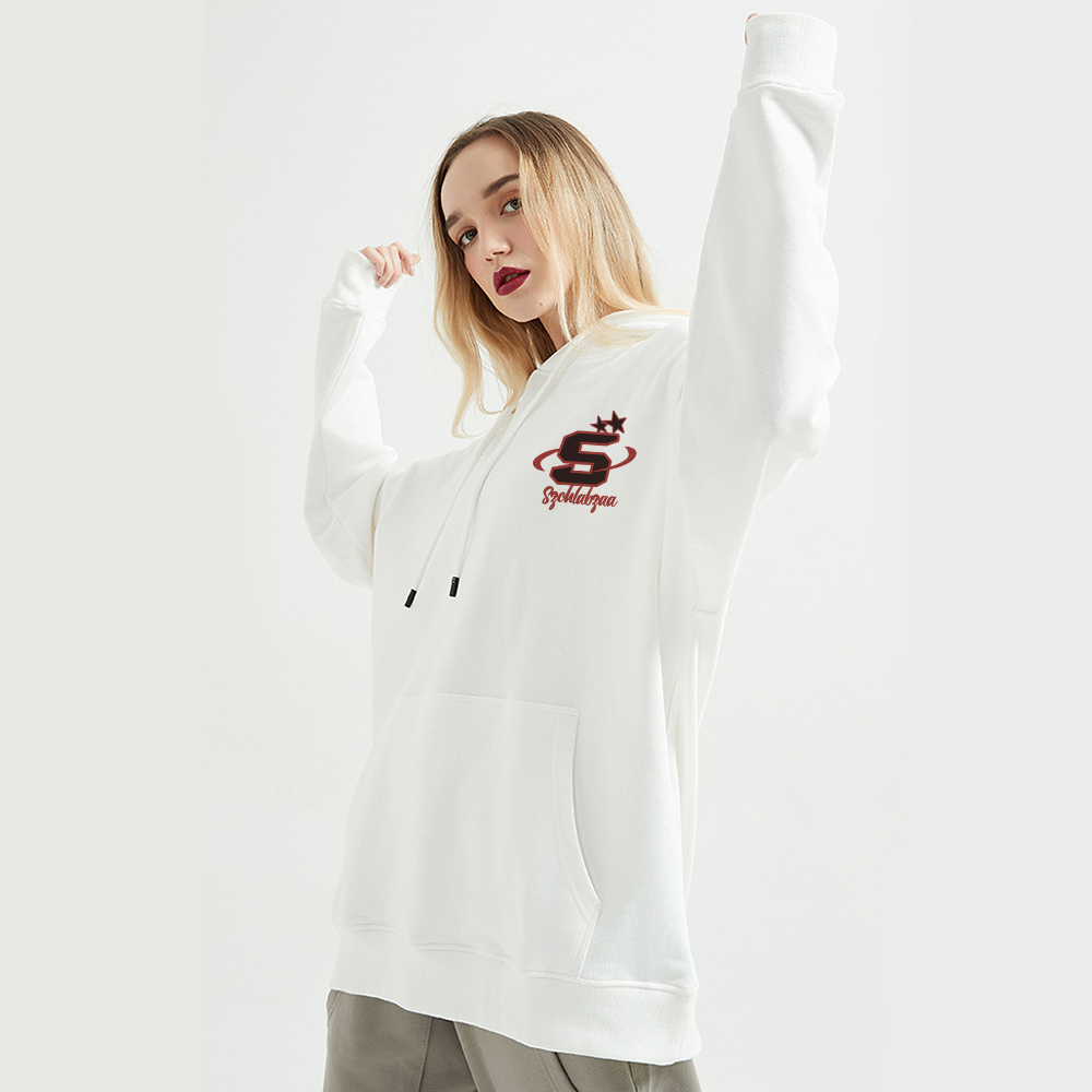 Street Letter Graphic Cotton Hoodie