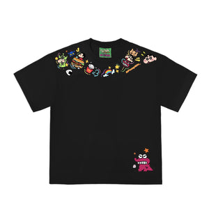 Street Philanthropist Crayon Shin chan Cartoon Avatar T-shirt