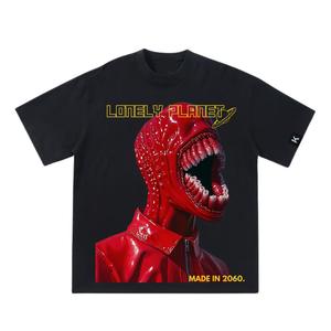 LONELY PLANET Scram Monster 'Bloody Mouth‘T-Shirt