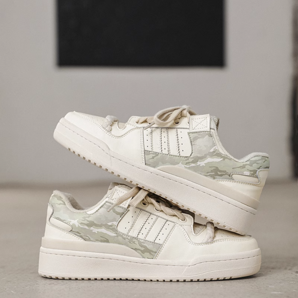 Preppy Wheat Ear Print Sneaker