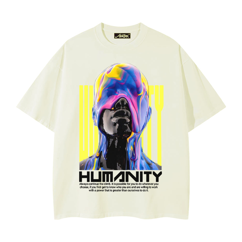 High Street Masked Man Printed T-shirt