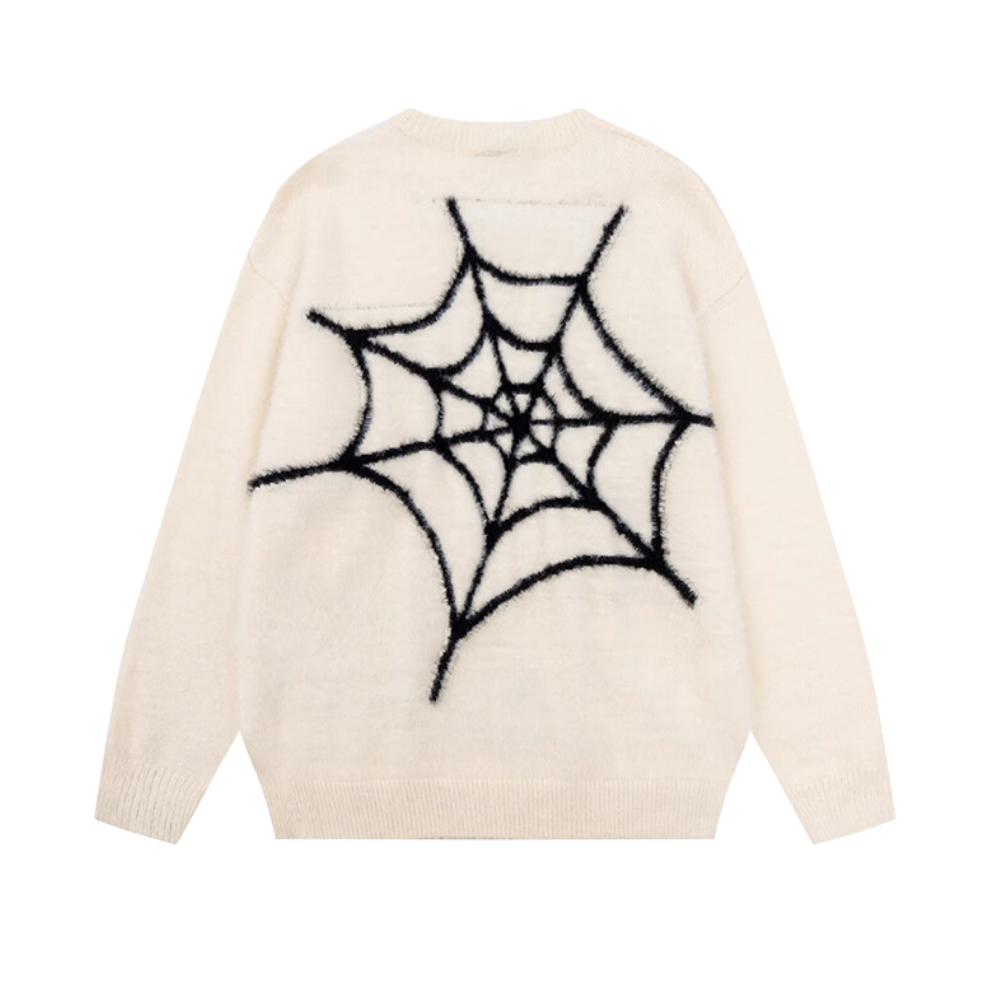 OOC' High Street Spider Jacquard Fleece Sweater