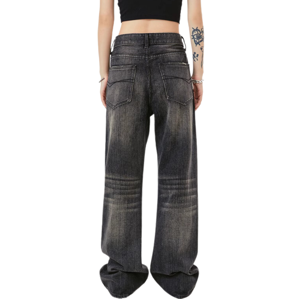 Street Heavy Industry Washed Jeans