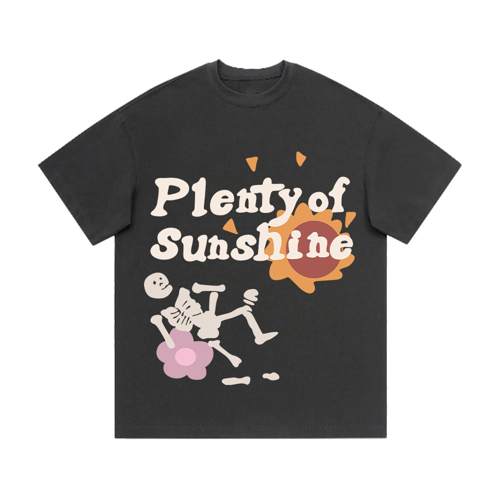 Vintage Bold Skull Graphic T-Shirt