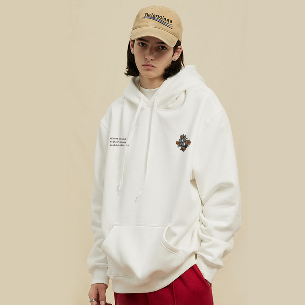 Vintage Flower Graphic Hoodie