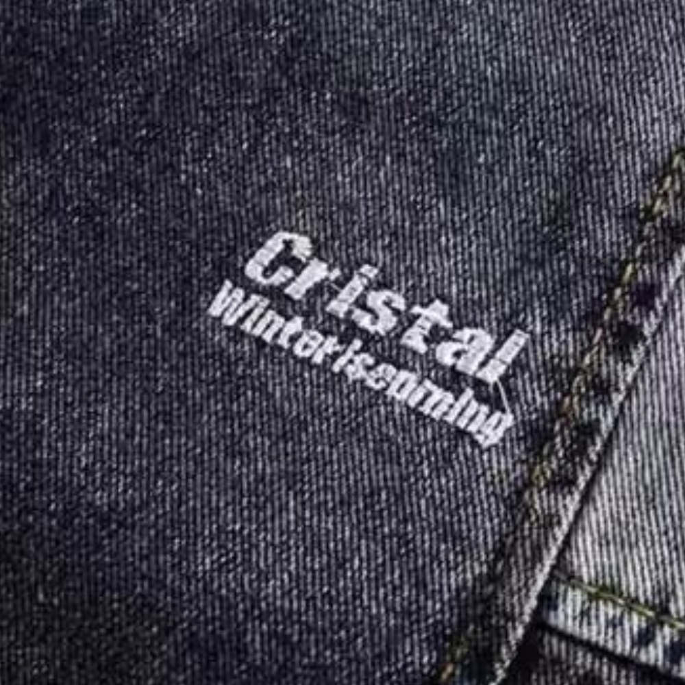 Vintage Panel Denim Short Sleeve Shirt