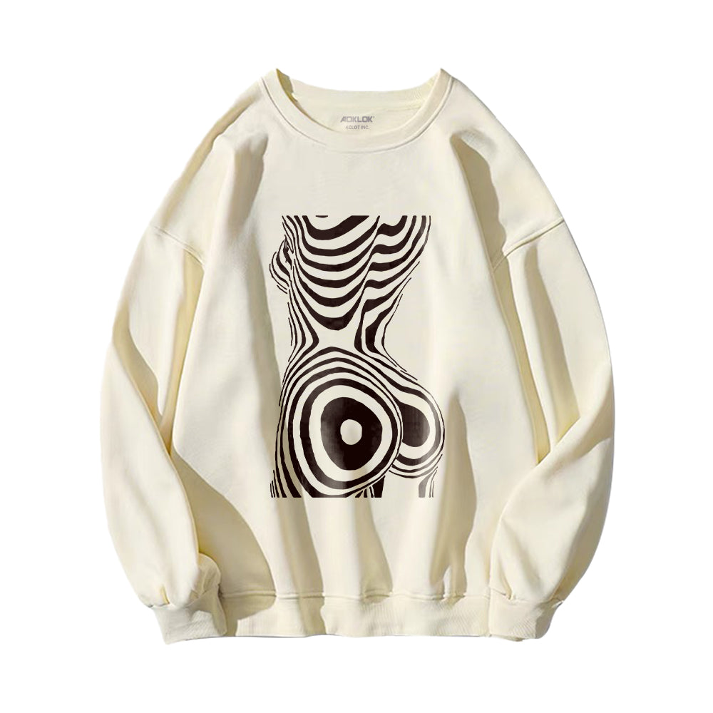 Sexy Portrait Body Sweatshirt