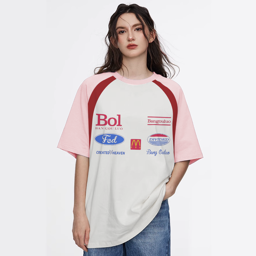 Preppy Contrast T-shirt