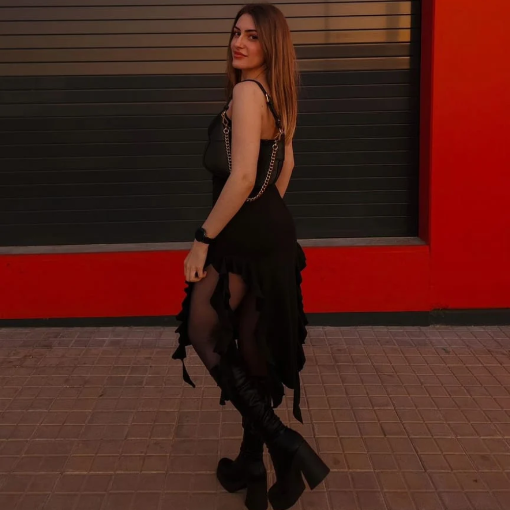 Women's Sexy Tube Top Hip Dress