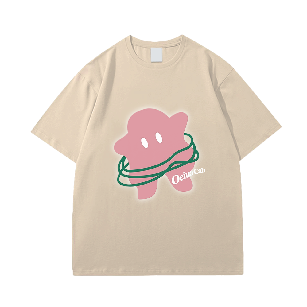 Cute Circle Little Ghost T-Shirt