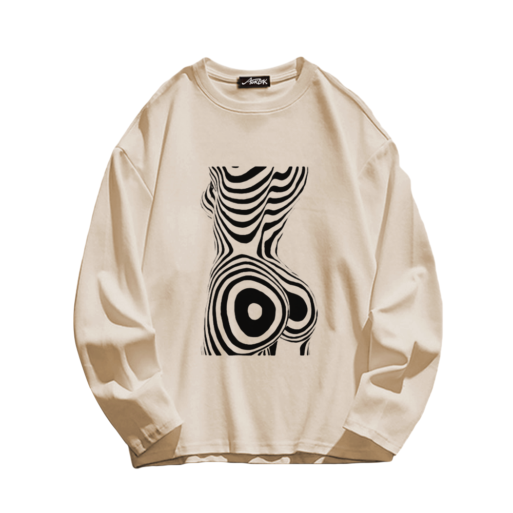 Sexy Portrait Baby Long Sleeve Shirt