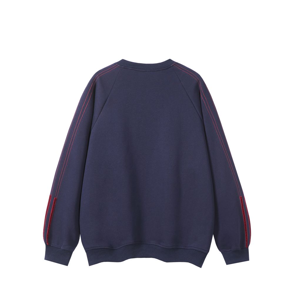 Classic Solid Color Versatile Sweatshirt