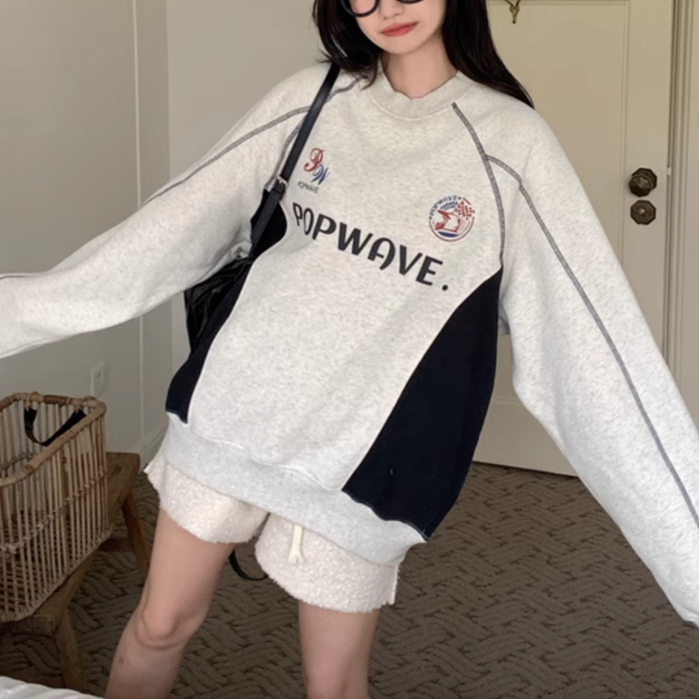 Women's Urban Raglan Crew Neck Sweatshirt