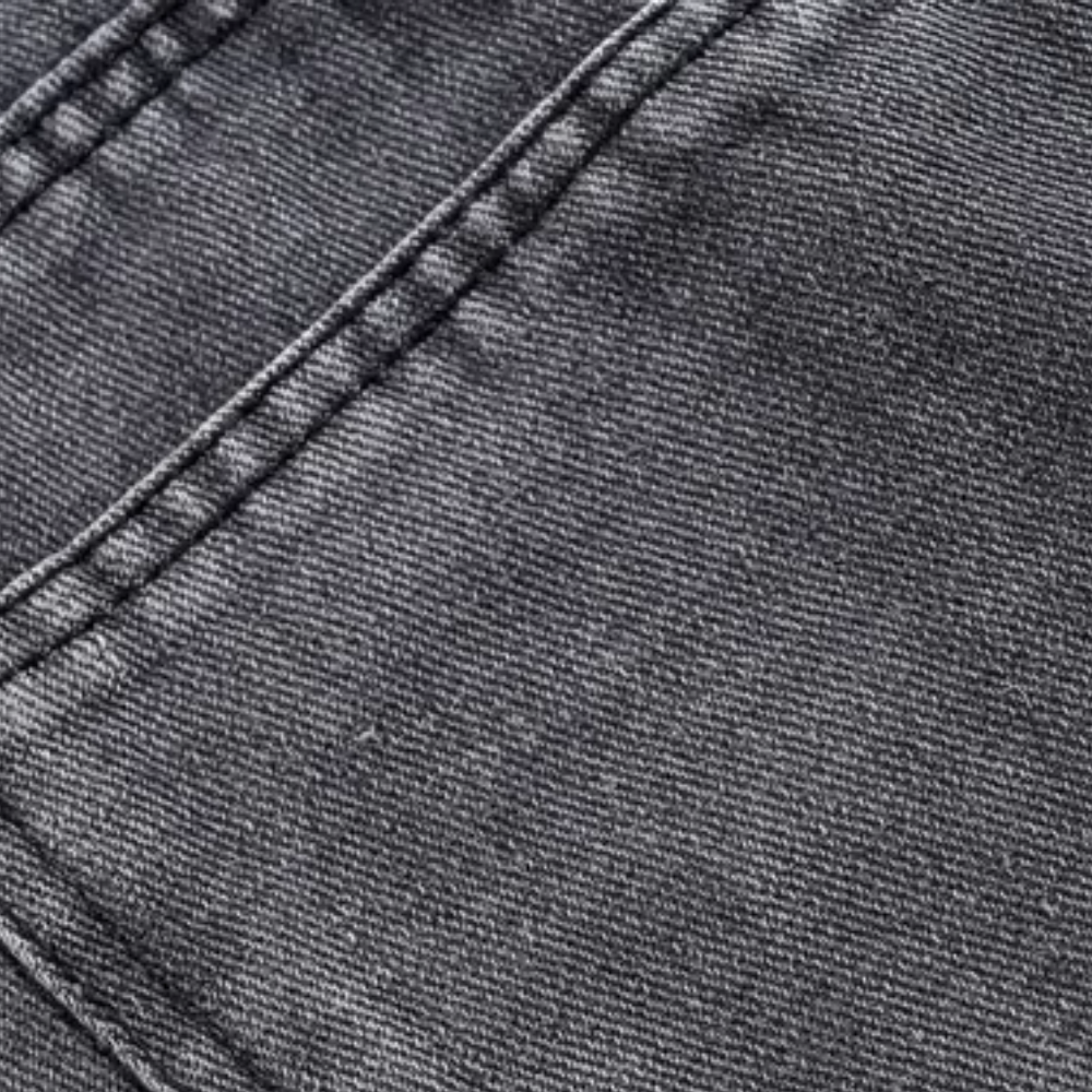 Street Cashew Panel Denim Shorts
