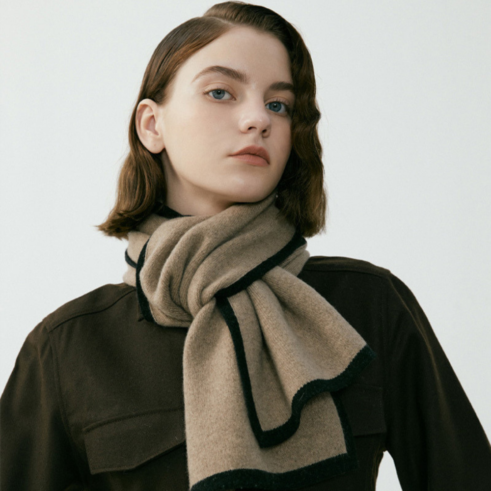Casual Spliced Scarf