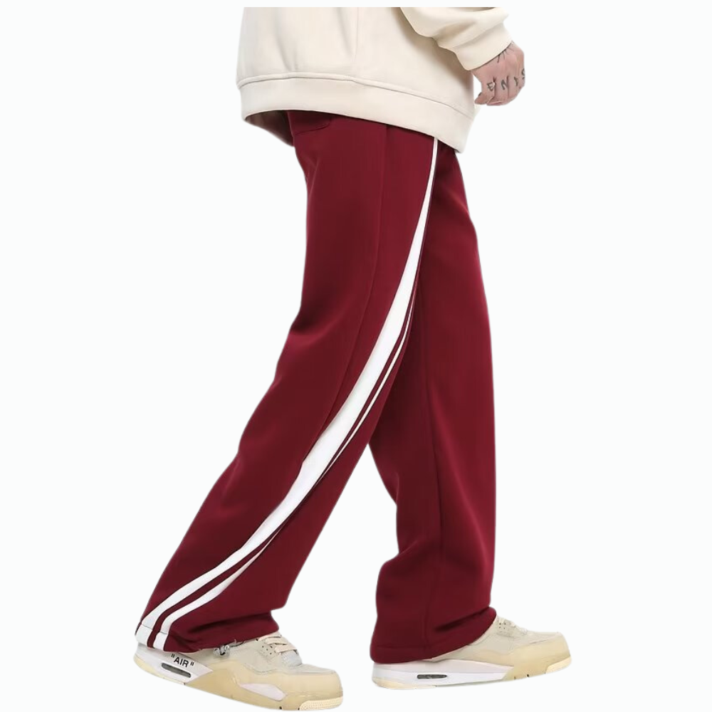 Hip Hop Stripe Patchwork Sweatpants